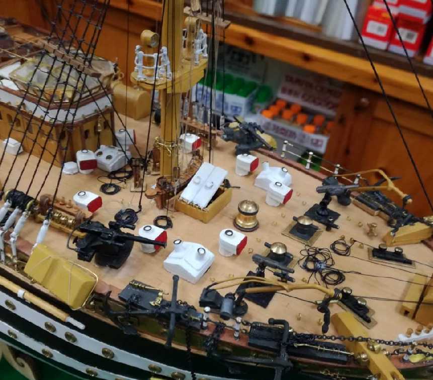 Mantua Model Amerigo Vespucci 1250mm scala 1/84 Kit di montaggio