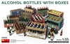 ALCOHOL BOTTLES WITH BOXES 1/35