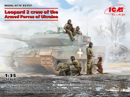 LEOPARD CREW ARMED FORCES OF UKRAINE 1/35