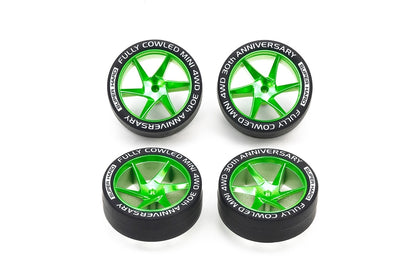 SUPER HARD LOW PROFILE TIRES GREEN PLATED