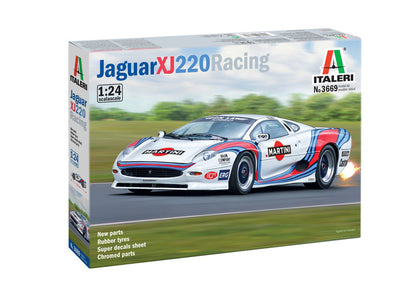 JAGUAR XJ220 RACING 1/24 LUNGH 20.5 cm