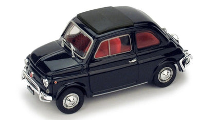FIAT 500L CHIUSA 1968-1972 BLU SCURO INTERNO ROSSO 1/43