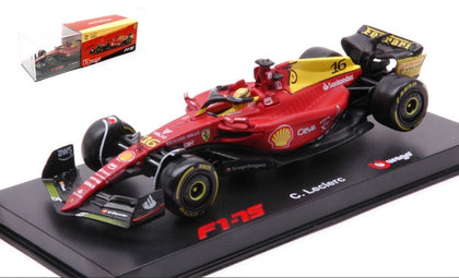 FERRARI F1-75 LECLERC CON CASCO 1/43 MODENA SPECIAL