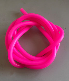 TUBO DI SILICONE MISCELA  FUXIA 2.5X5.5 mm 1 MT