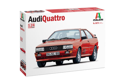 AUDI QUATTRO 1/24 LUNGH 18.3 cm