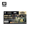 SET 8 COLORI WWII US TANK CREW (8X17 ML)