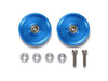 HG 19 mm ALUMINIUM BALL-RACE ROLLERS BLU